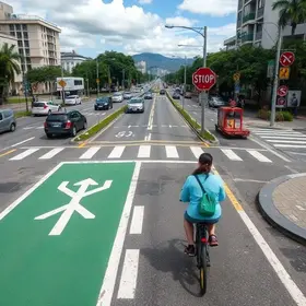fiscalização em ciclovias
