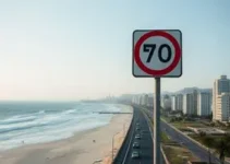 Rio de Janeiro reduz velocidade orlas