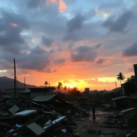 vendaval no Rio de Janeiro