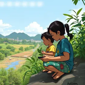 ação de educação ambiental