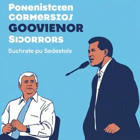 agendas dos candidatos a governador
