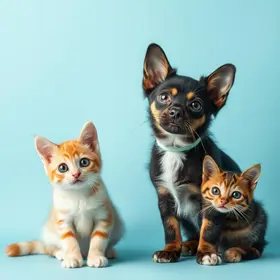 campanha de adoção de cães e gatos