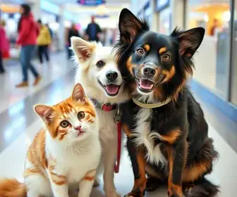 campanha de adoção de cães e gatos