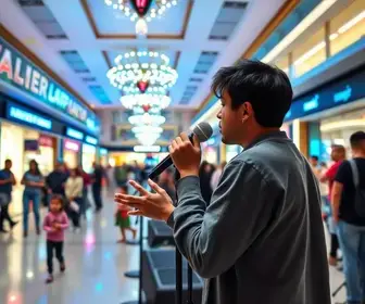 karaokê semanal no Recreio Shopping